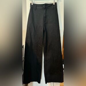 Zara Marine Straight High Wasted Jeans